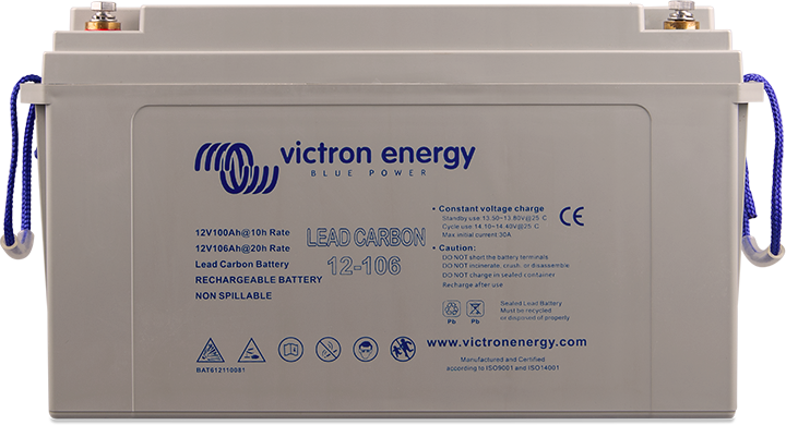 Batteria Victron 12V 160Ah Lead Carbon M8 al piombo