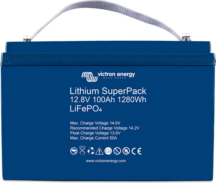 Batteria Victron Lithium SuperPack 12,8V 20Ah 256Wh LiFePO4 M5