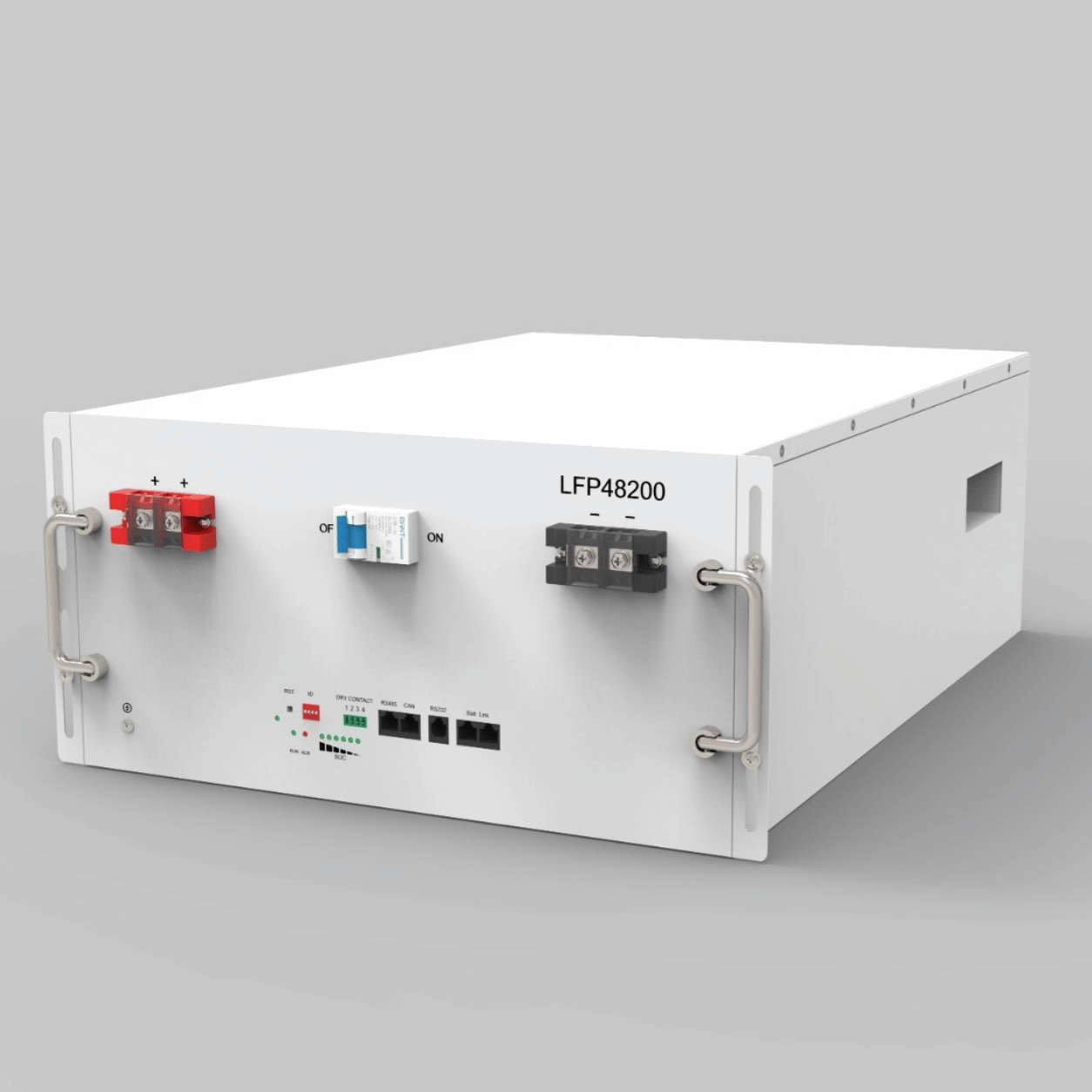 UPS LiFePO4 480V 200Ah 95KW/60min batteria al litio ad alta potenza rack 19" Sistema multiprotezione
