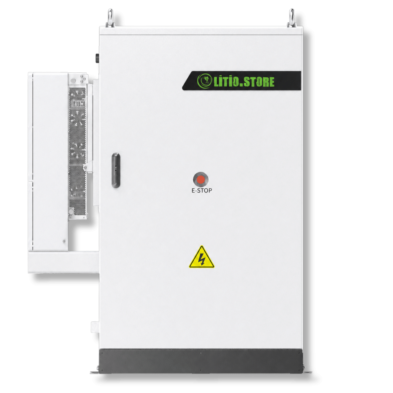 All-In-One Batteria 128kWh Inverter 50kW Trifase Solis Sistema BESS 400V IP54 con Estintore Interno per accumulo industria Off-Grid LS-BESS128050