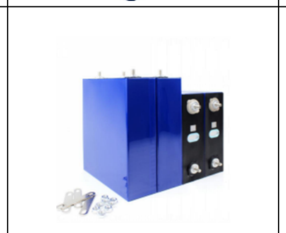 Celle LiFePO4 3.2V 230Ah max 3C scarica 3.2V 230Ah CALB originali litio ferro fosfato