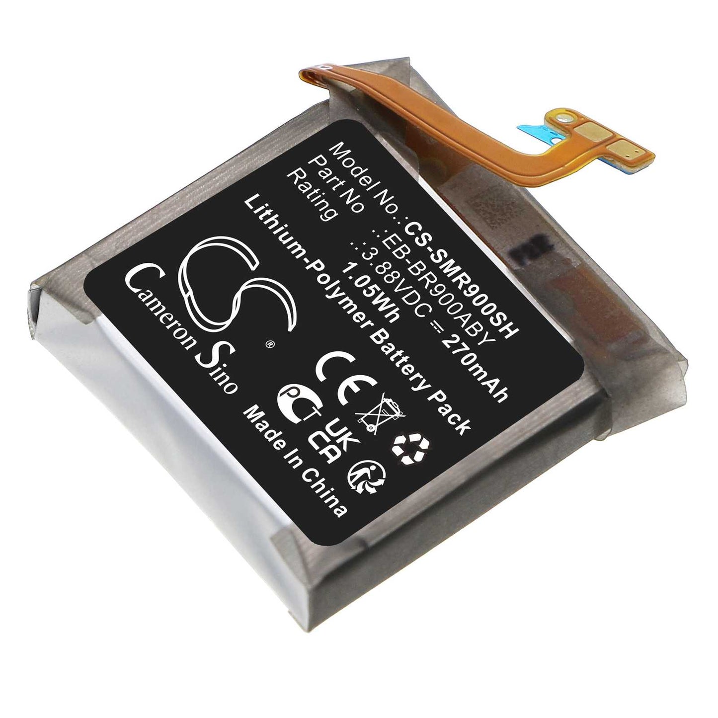 Batteria Li-Polymer 3.87V 240mAh - CS-AMT300SH