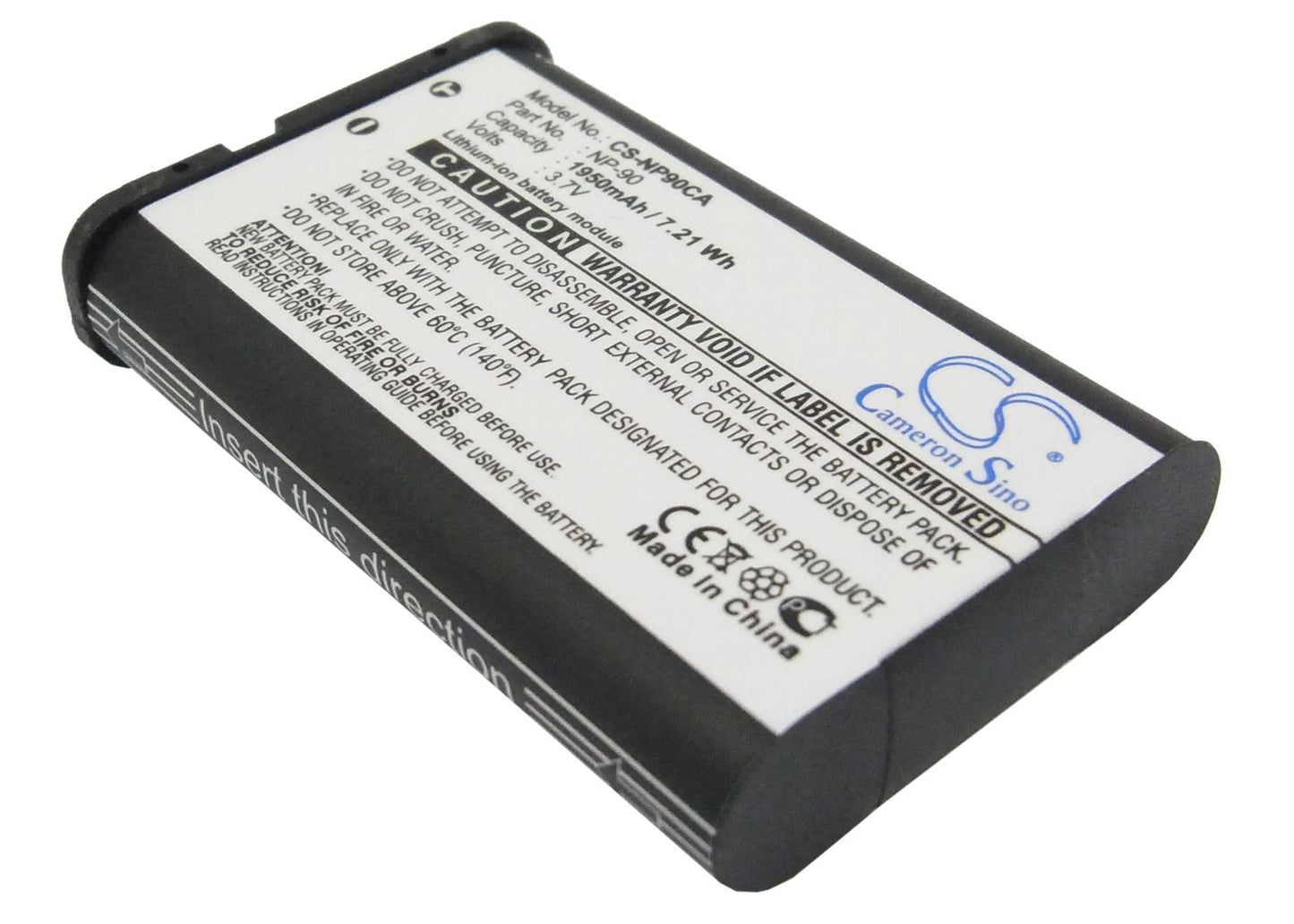 Batteria Li-ion 3.7V 1000mAh - CS-BH125C