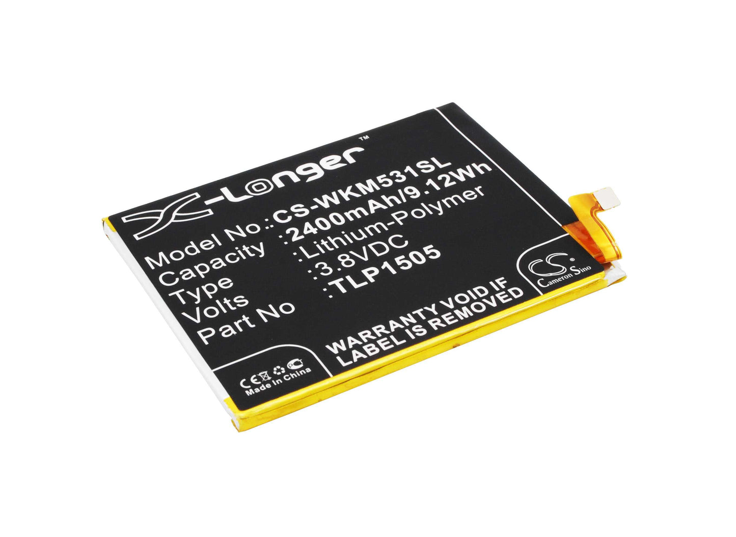 Batteria Li-Polymer 3.8V 2000mAh - CS-BLX130SL