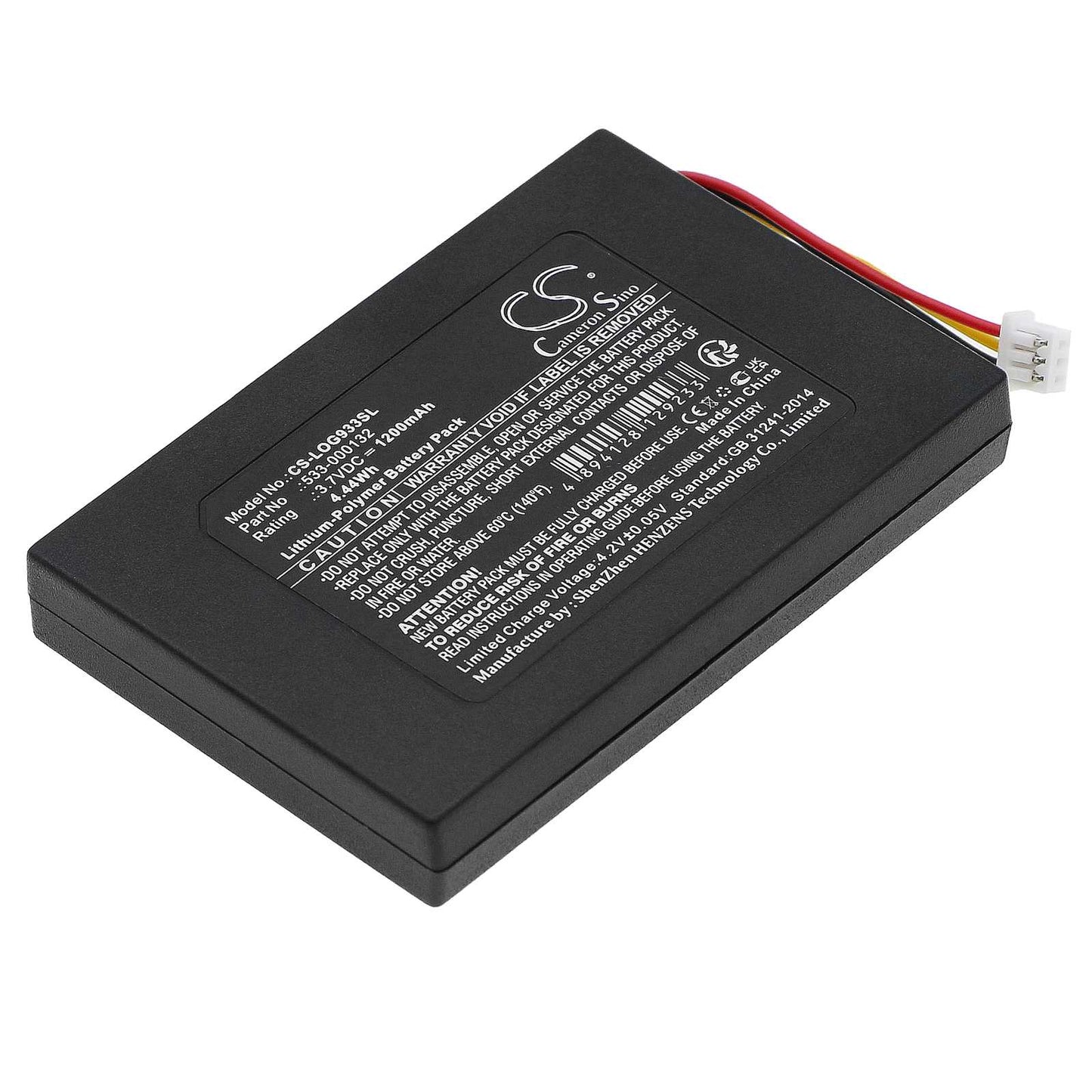 Batteria Li-Polymer 3.7V 350mAh - CS-BST300SL