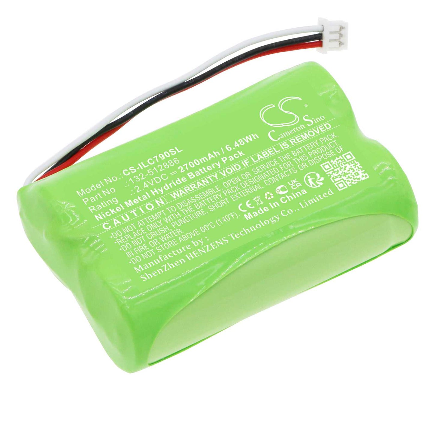 Batteria Ni-MH 12V 1500mAh - CS-BUS500SL