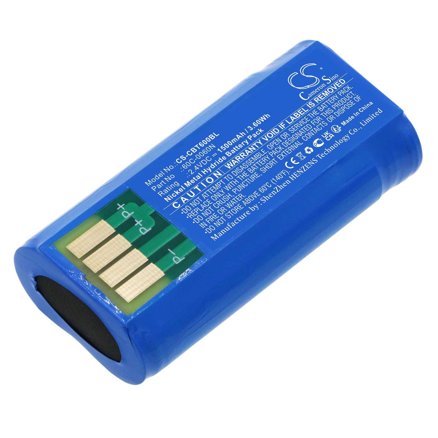Batteria Ni-MH 12V 1500mAh - CS-CBT809BL