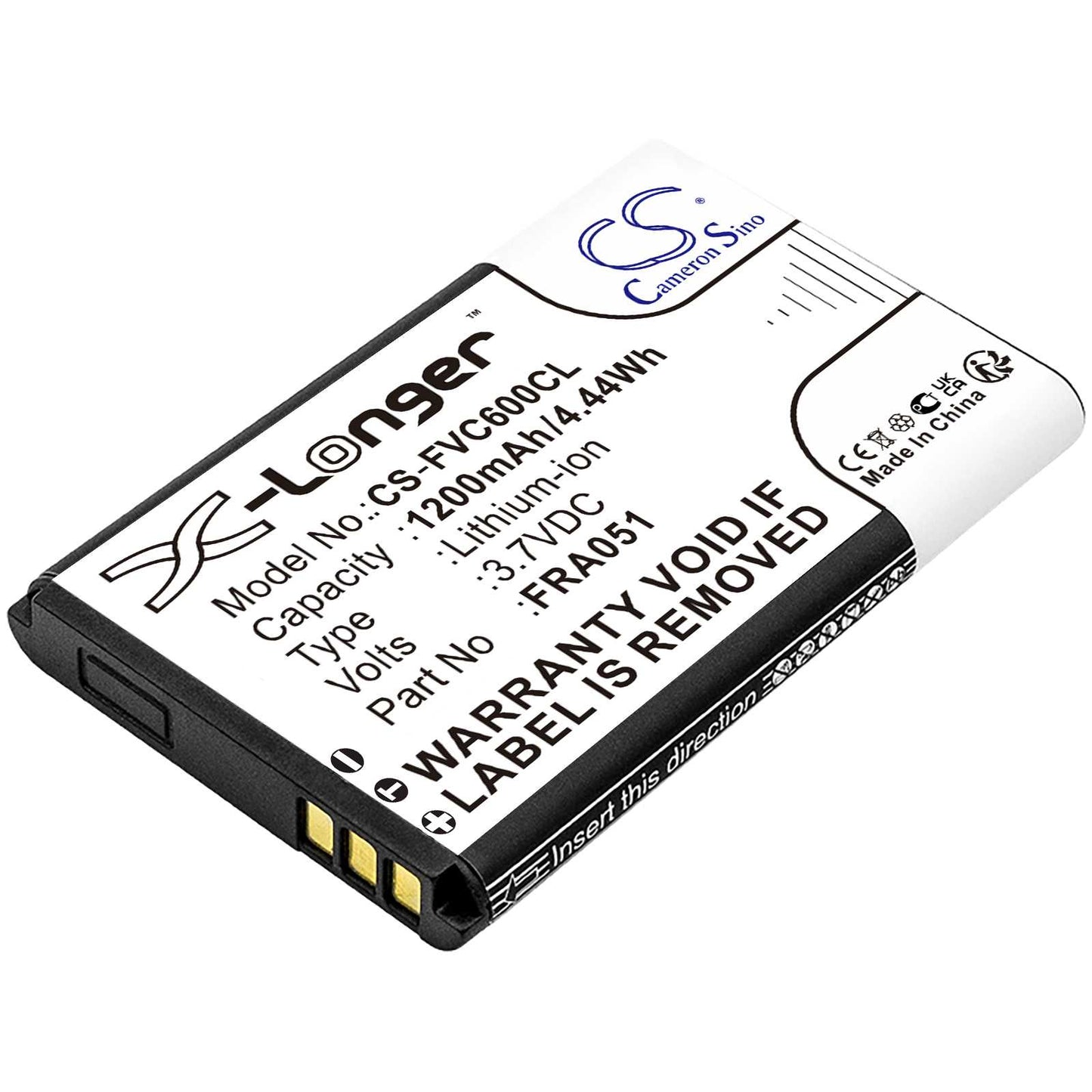 Batteria Li-Polymer 3.8V 2400mAh - CS-CIP881CL