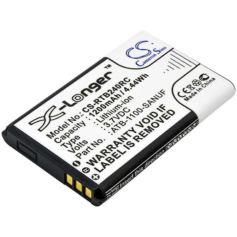 Batteria Li-ion 3.7V 1700mAh - CS-CRT400RC