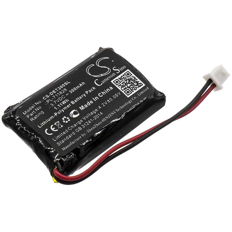 Batteria Li-Polymer 3.7V 400mAh - CS-DET302SL