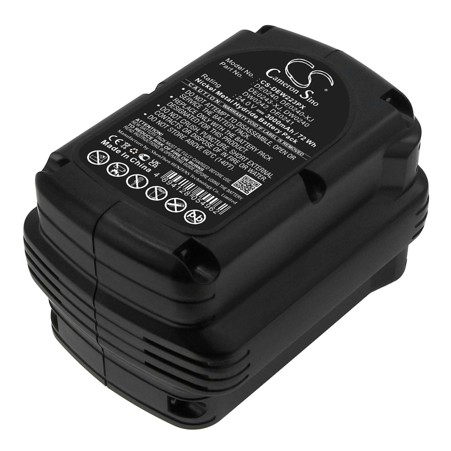 Batteria Ni-MH 18V 3000mAh - CS-DEW212PX