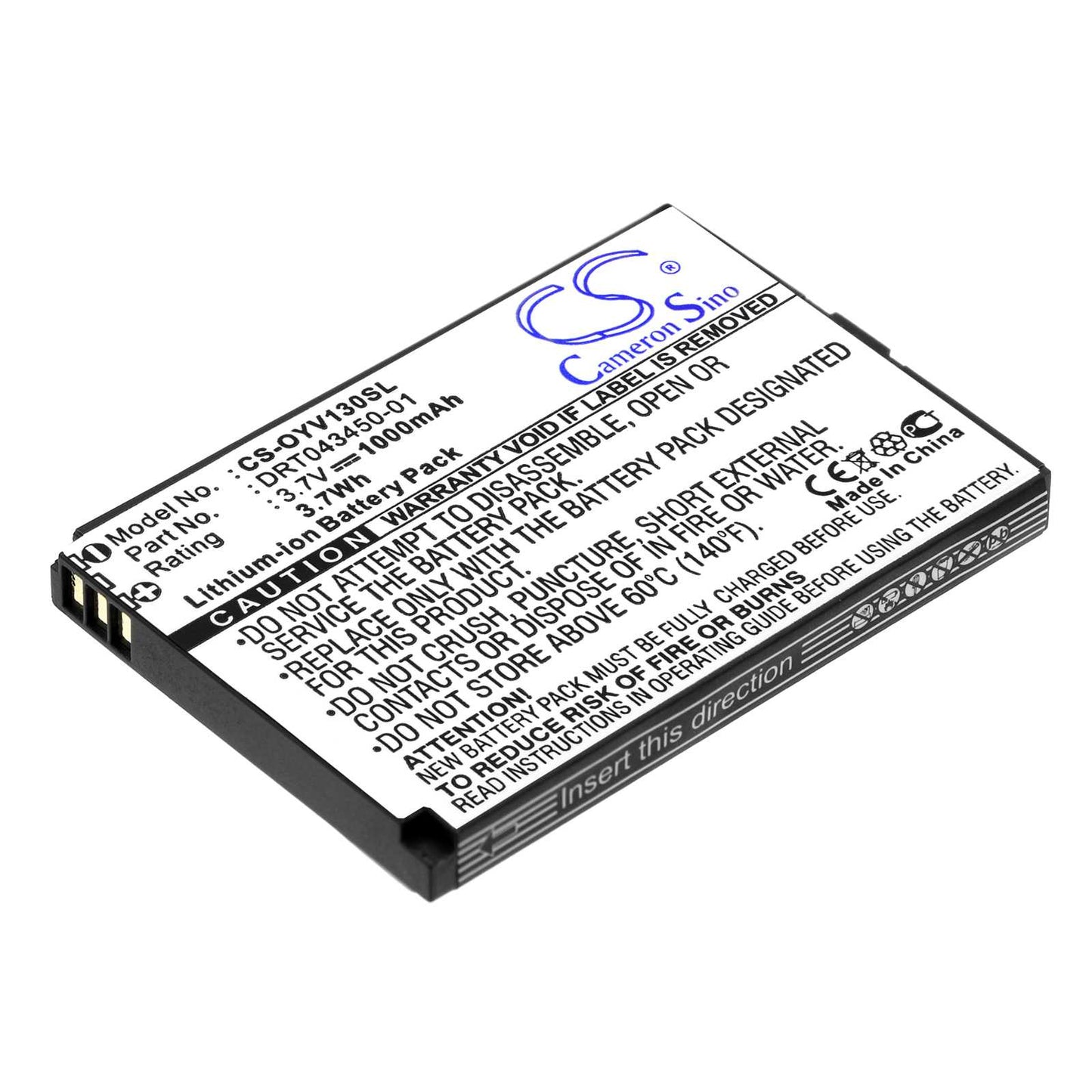 Batteria Li-ion 3.7V 1000mAh - CS-EAC110SL