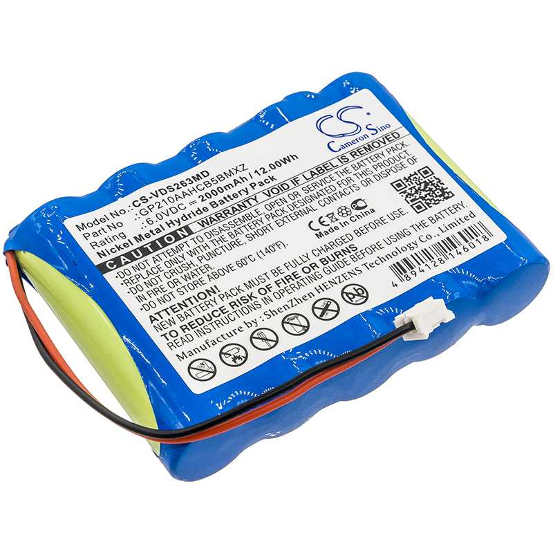 Batteria Ni-MH 4.8V 1500mAh - CS-EDM100MD