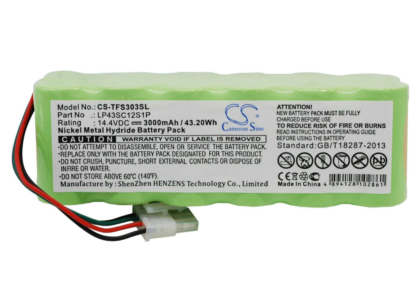 Batteria Li-ion 3.7V 1800mAh - CS-EFX100SL