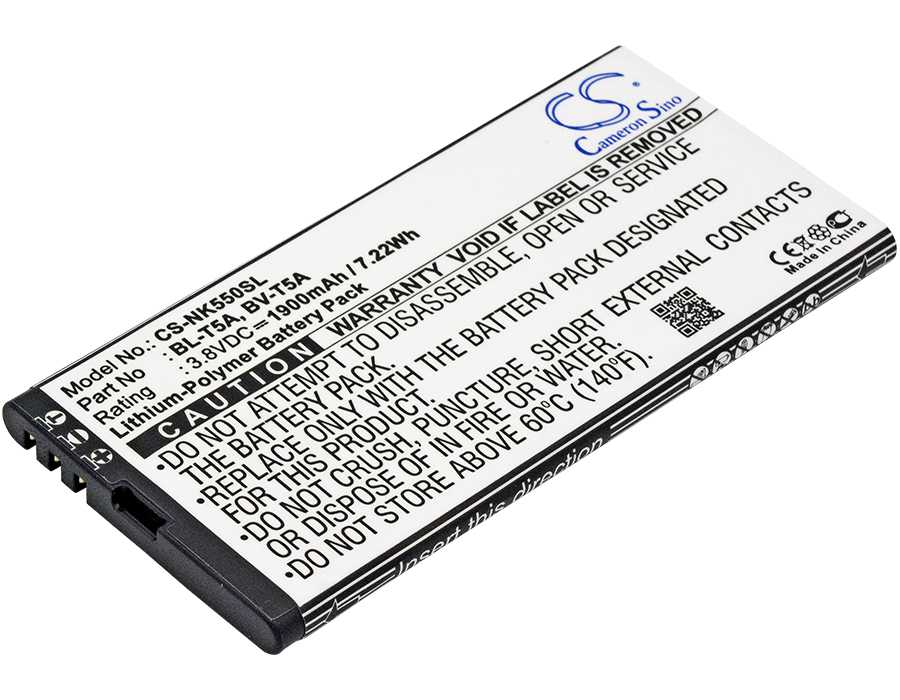 Batteria Li-Polymer 3.8V 2700mAh - CS-ERF512XL