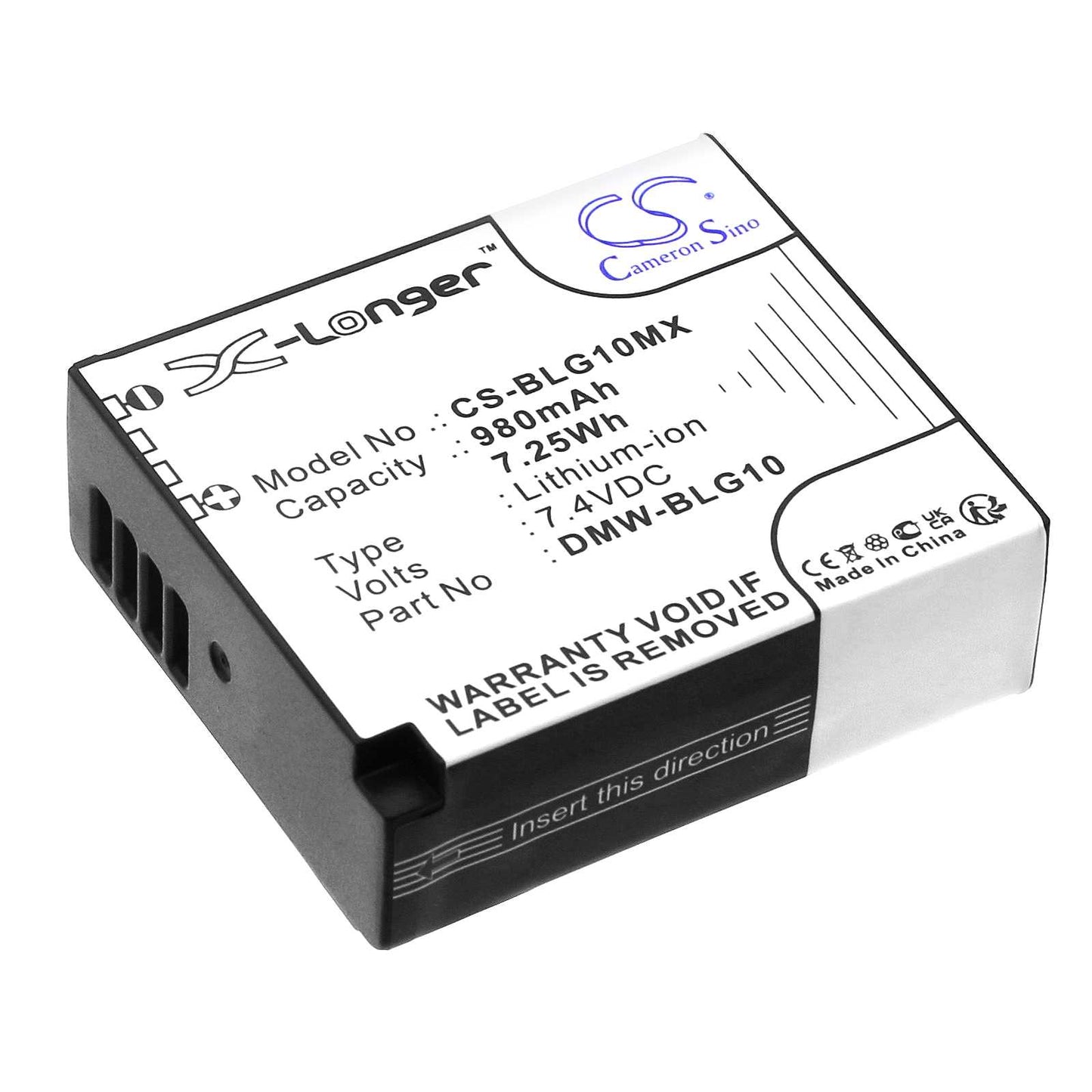 Batteria Li-ion 7.5V 2050mAh - CS-FZ100MX