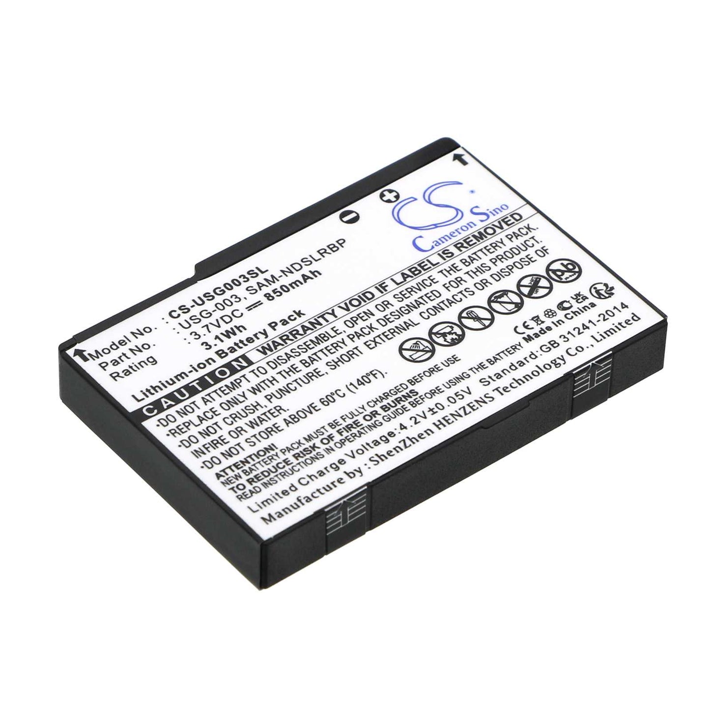 Batteria Li-Polymer 3.85V 4850mAh - CS-GML500SL