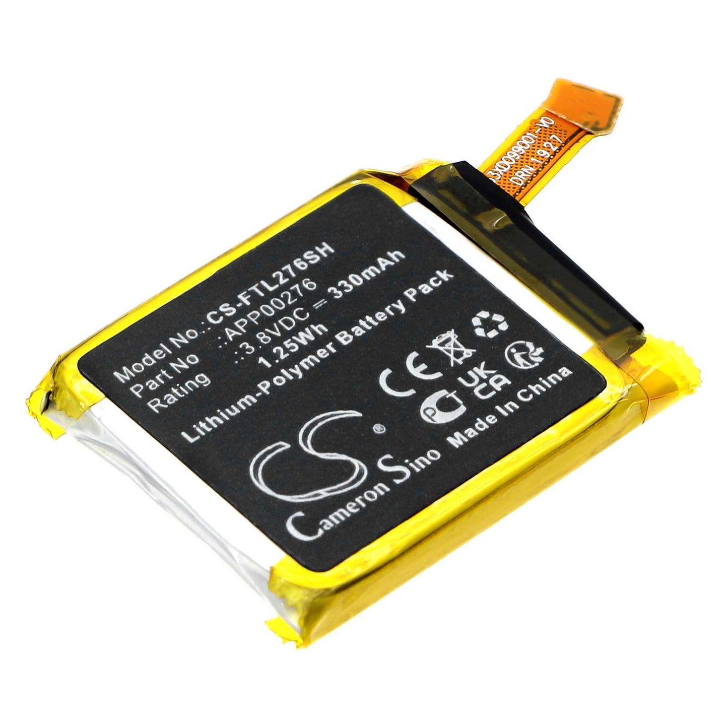 Batteria Li-Polymer 3.8V 170mAh - CS-GMV100SL