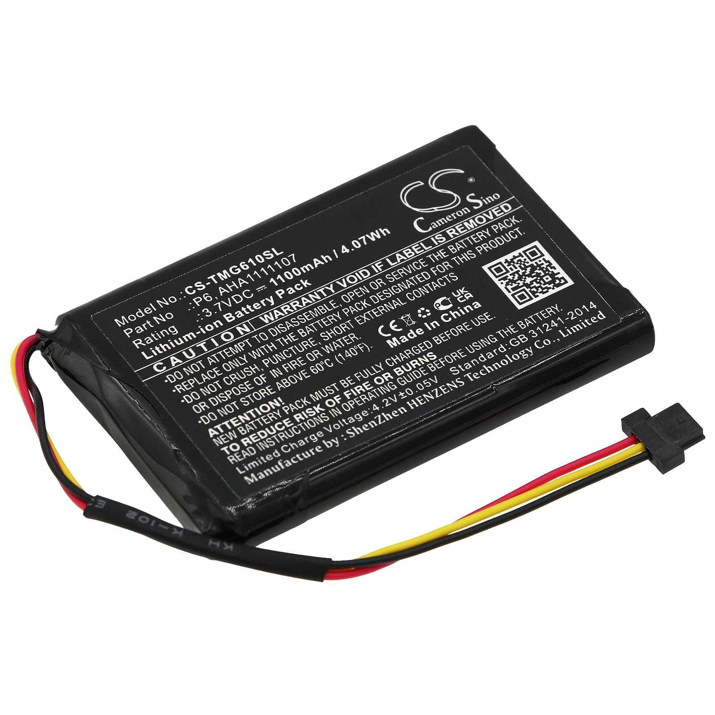 Batteria Li-ion 3.7V 750mAh - CS-GMX500SL