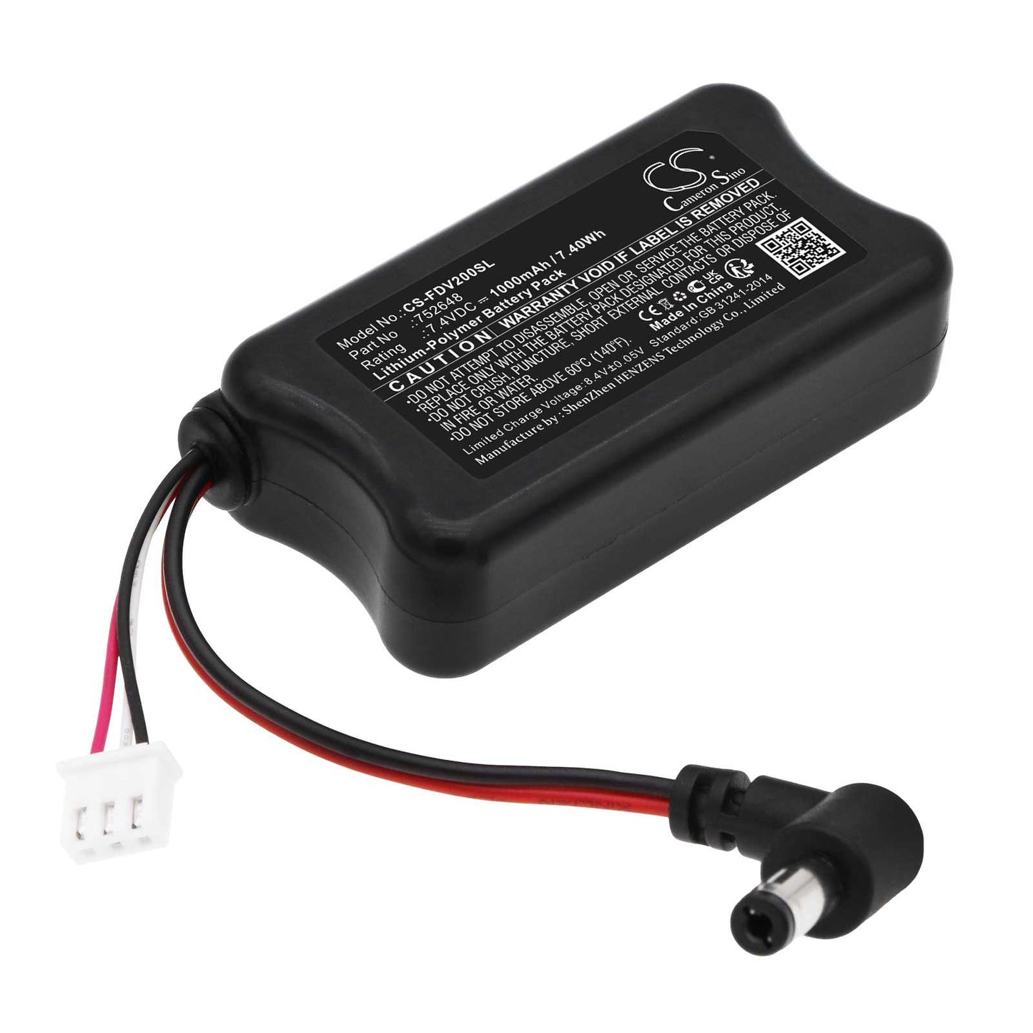 Batteria Li-Polymer 3.85V 3150mAh - CS-HTR300SL