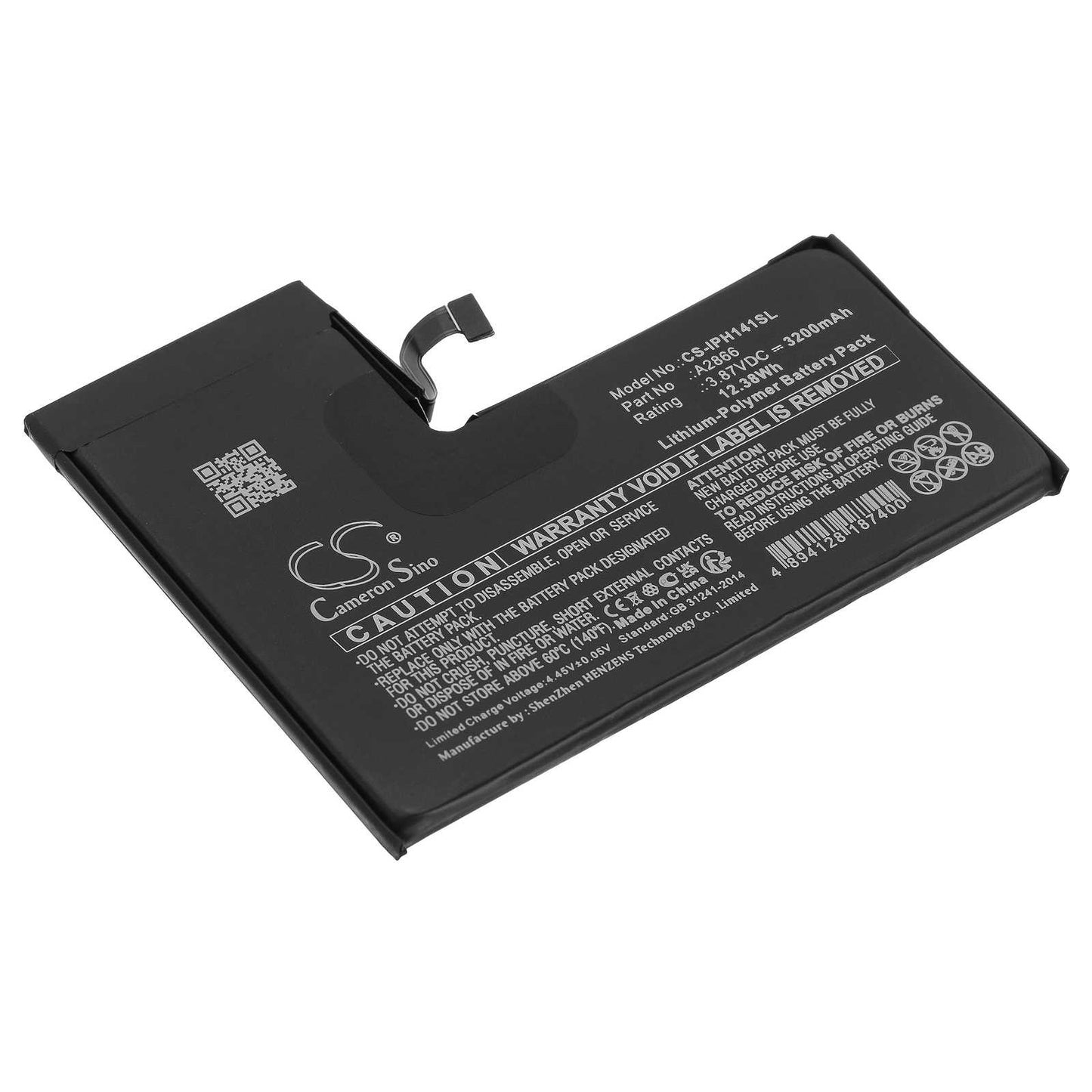 Batteria Li-Polymer 3.87V 4300mAh - CS-IPH143SL