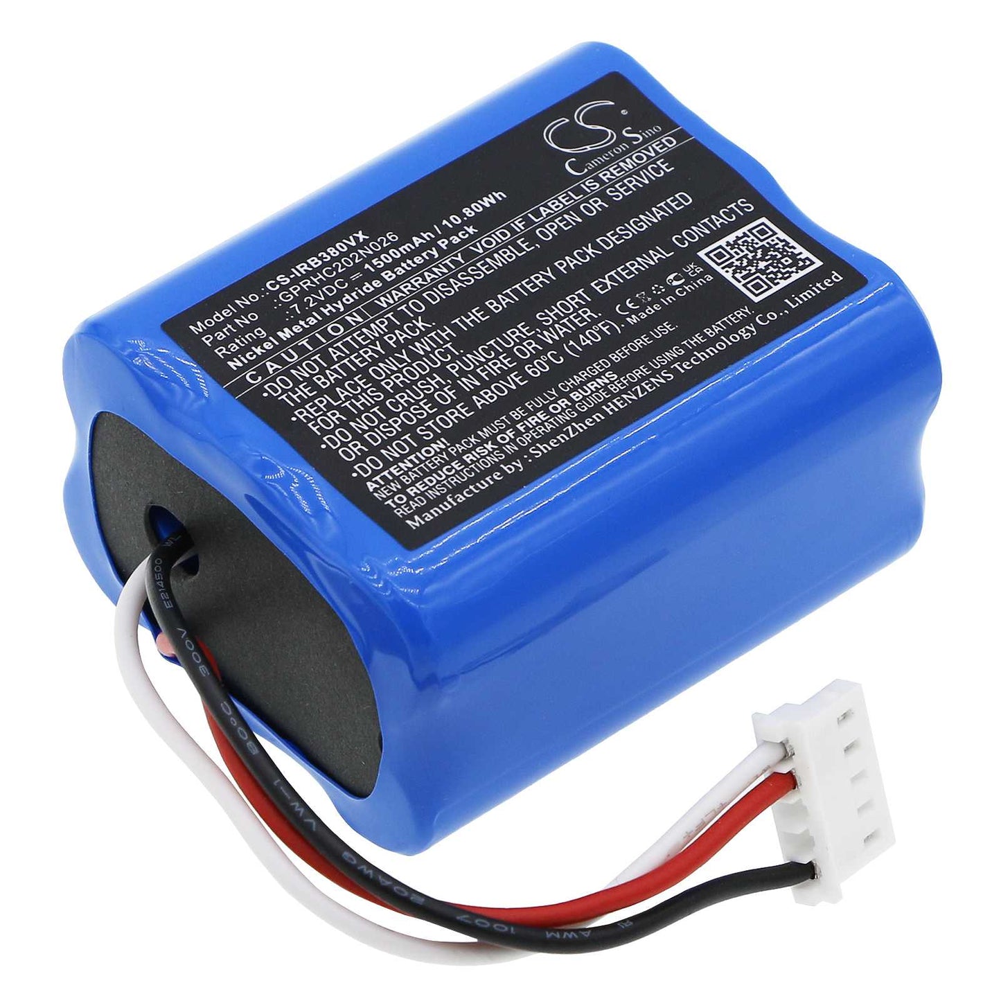 Batteria Ni-MH 7.2V 1500mAh - CS-IRB320VX