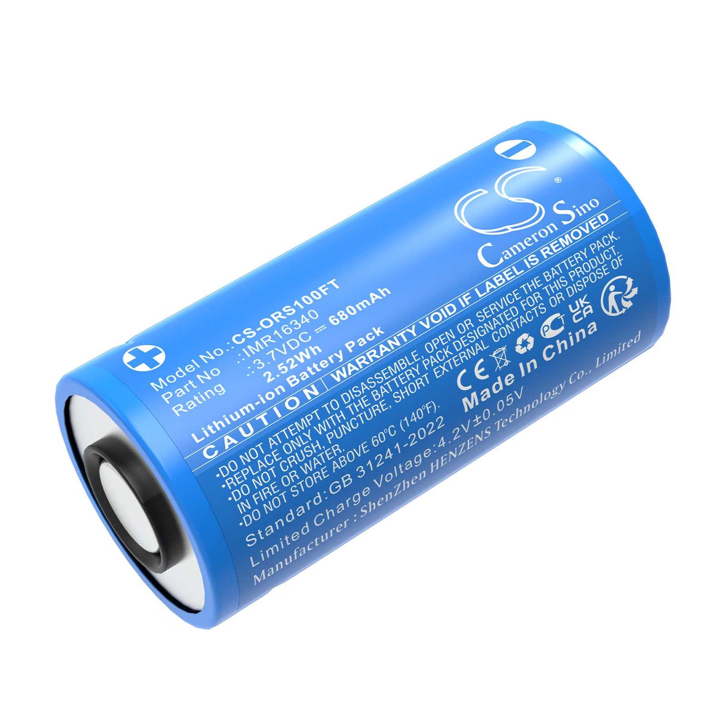 Batteria LiFePO4 9.6V 5000mAh - CS-LMT210FT