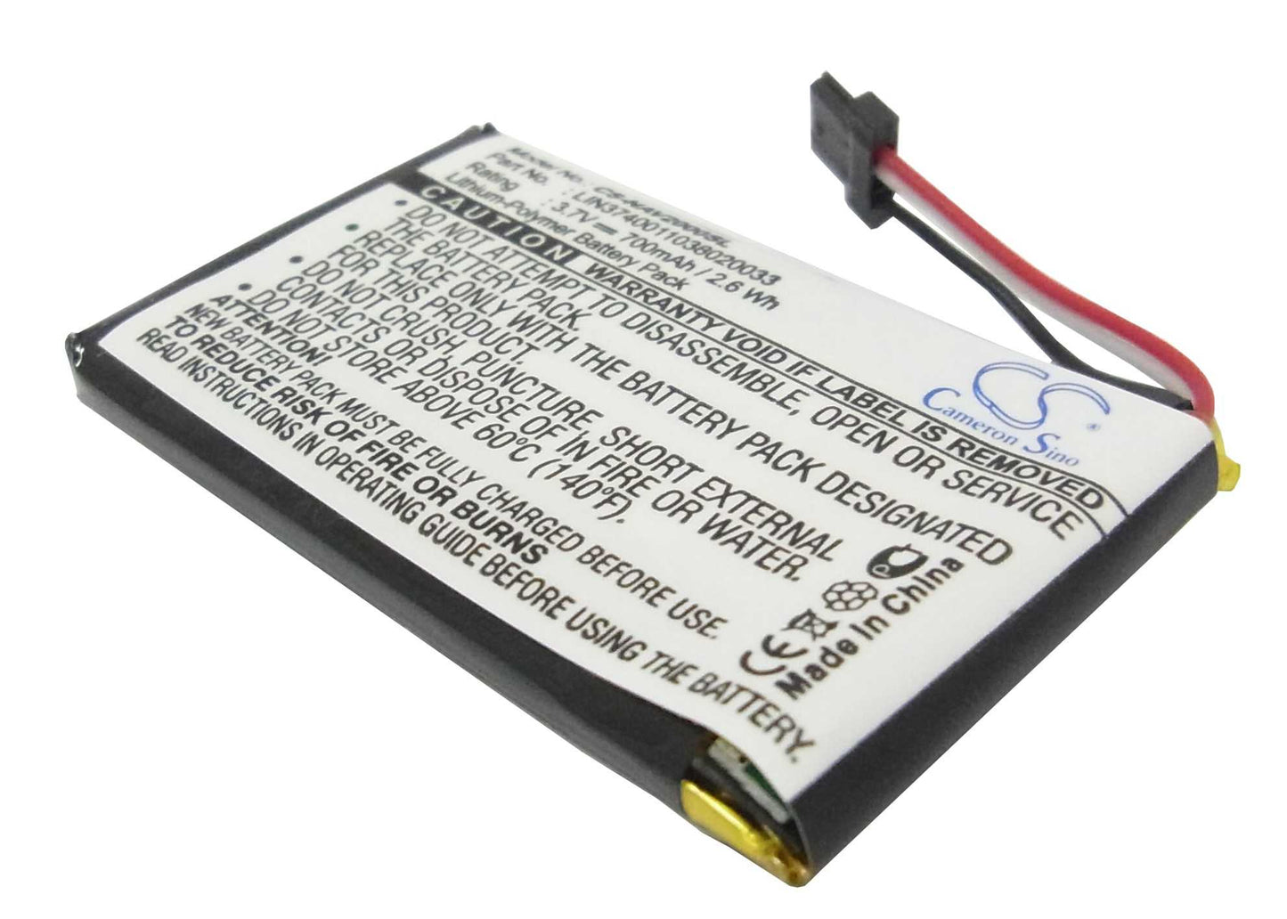 Batteria Li-ion 3.7V 1100mAh - CS-MD420SL