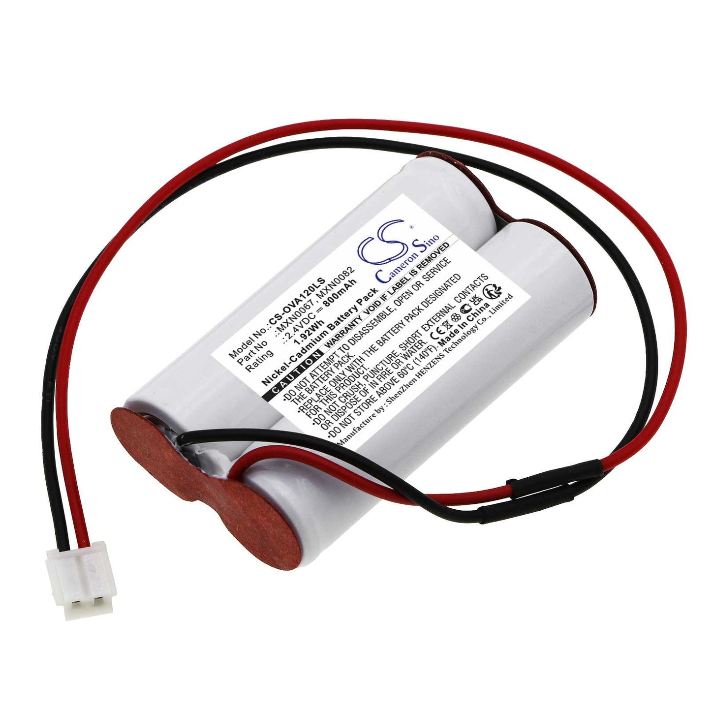 Batteria Ni-CD 4.8V 800mAh - CS-MGN741LS