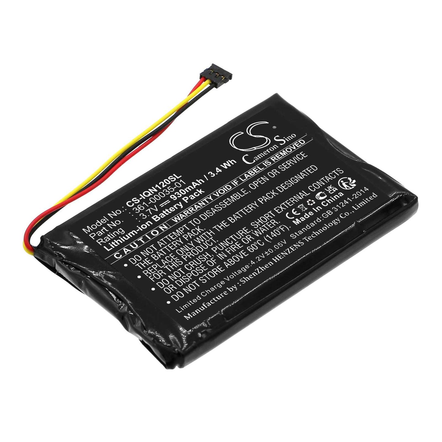 Batteria Li-ion 3.7V 720mAh - CS-MR1300SL