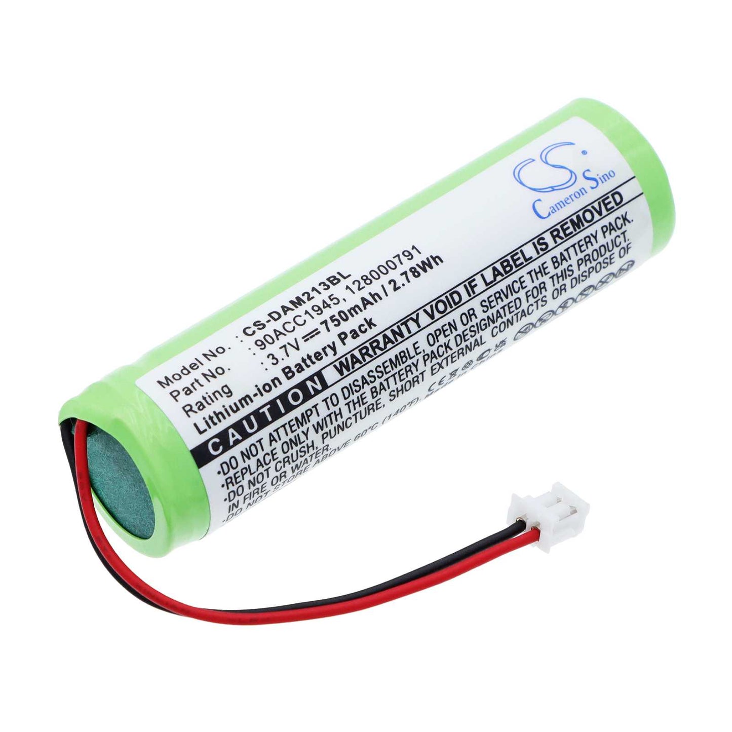 Batteria Li-ion 3.7V 1400mAh - CS-MSF953BL
