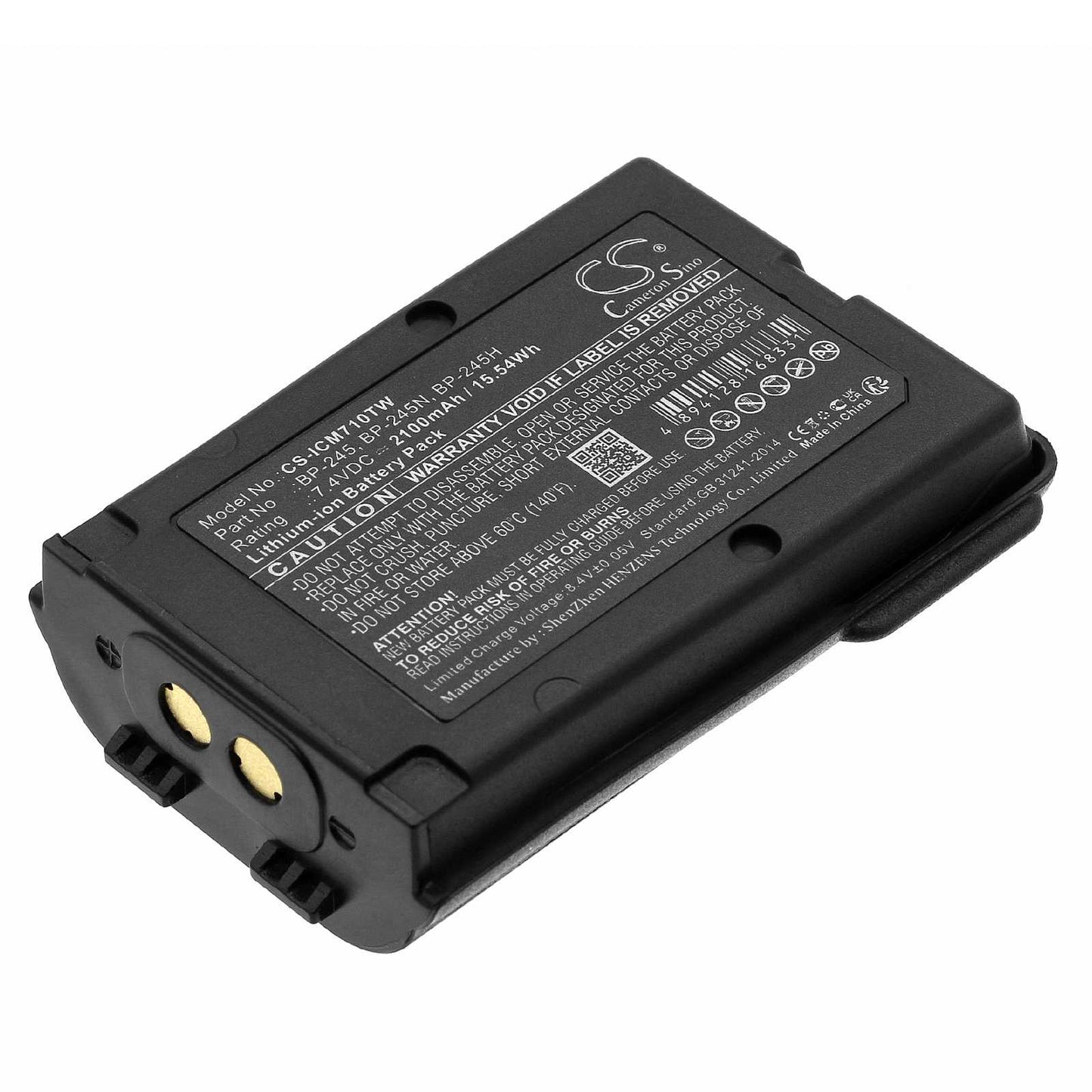 Batteria Ni-MH 3.6V 1500mAh - CS-MTV510TW