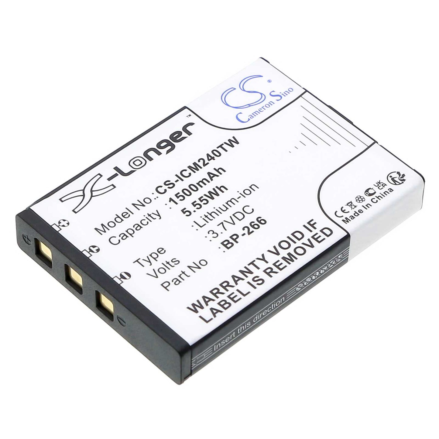 Batteria Li-ion 7.4V 2500mAh - CS-MTX600TW