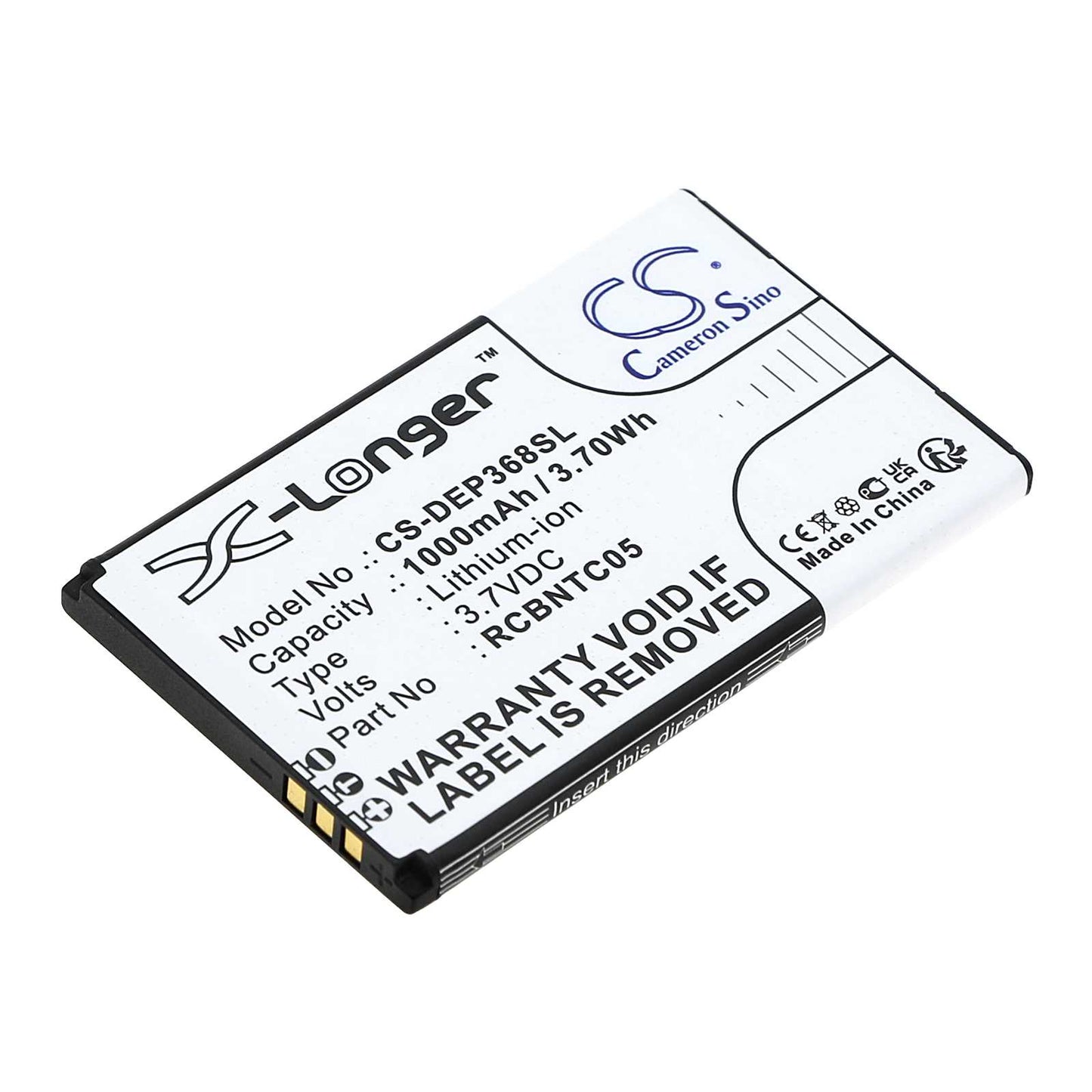Batteria Li-ion 3.7V 1150mAh - CS-NKL266SL