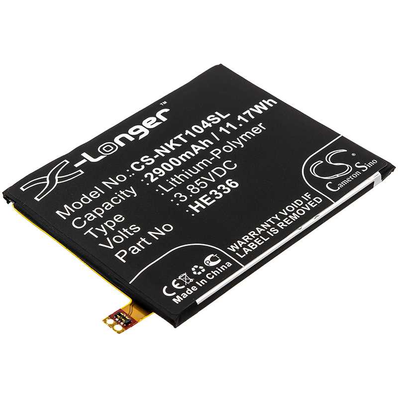 Batteria Li-Polymer 3.85V 2600mAh - CS-NKT102SL