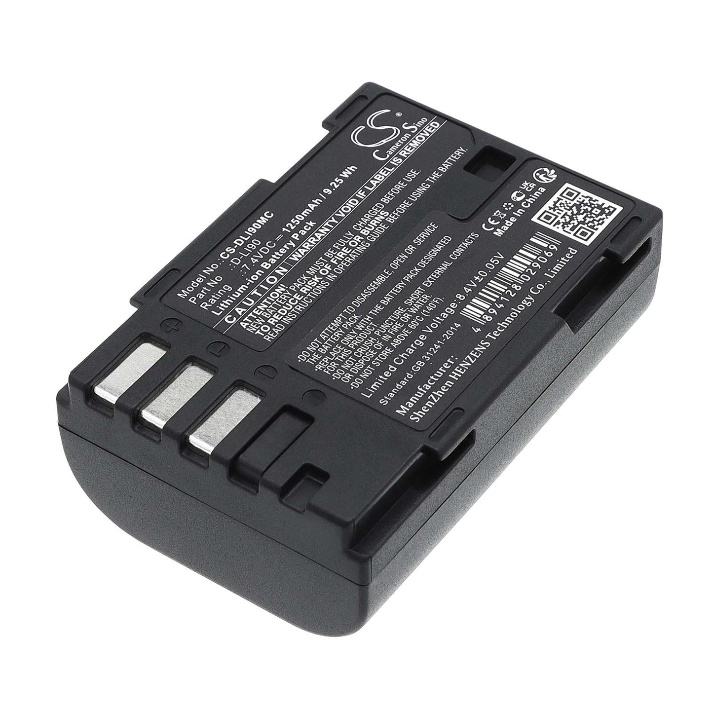 Batteria Li-ion 3.7V 1950mAh - CS-NP90CA