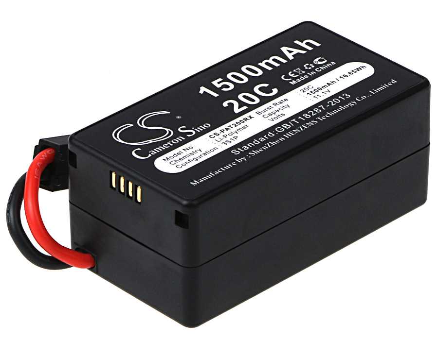 Batteria 11.1V
Discharge - CS-PAT300RX