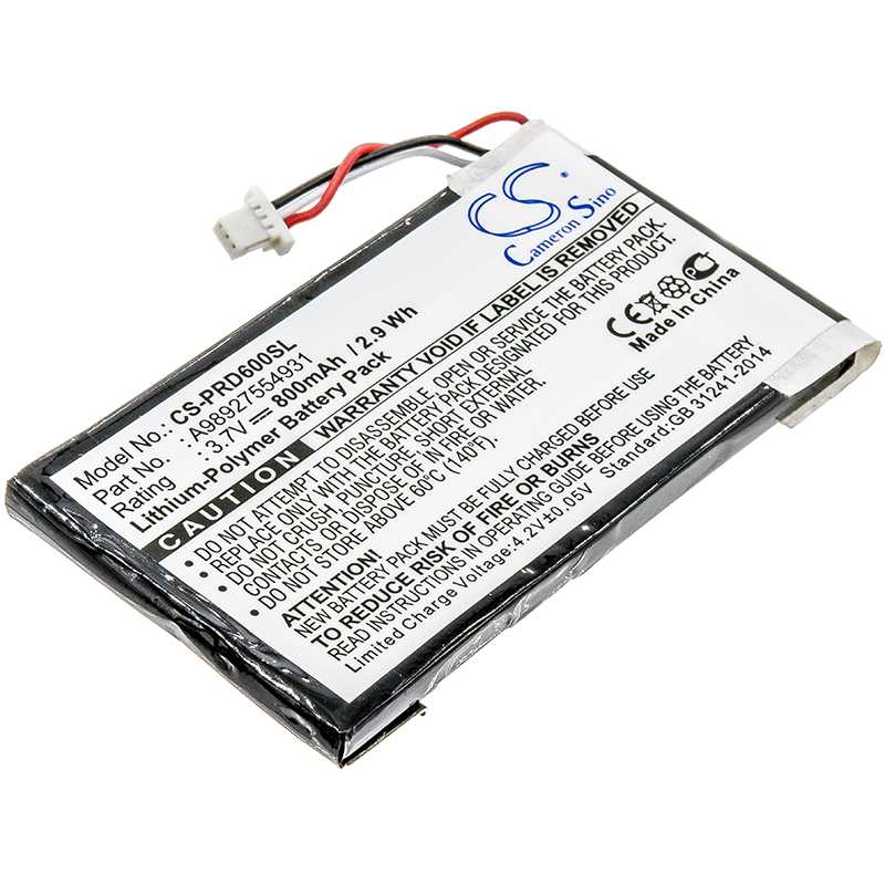 Batteria Li-ion 3.7V 1400mAh - CS-PRD900SL