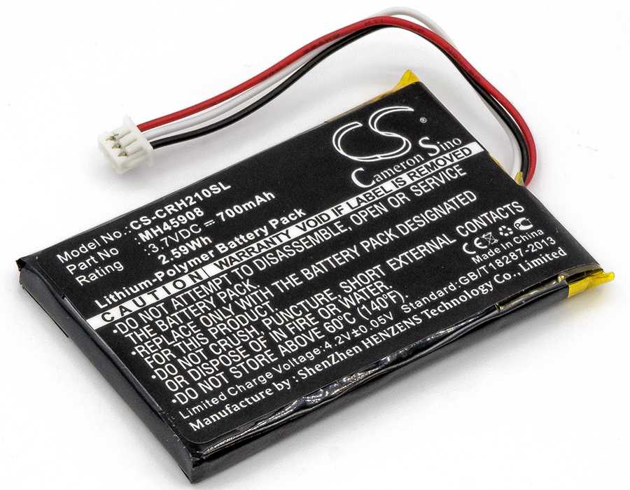 Batteria Li-ion 3.7V 900mAh - CS-SLS800SL