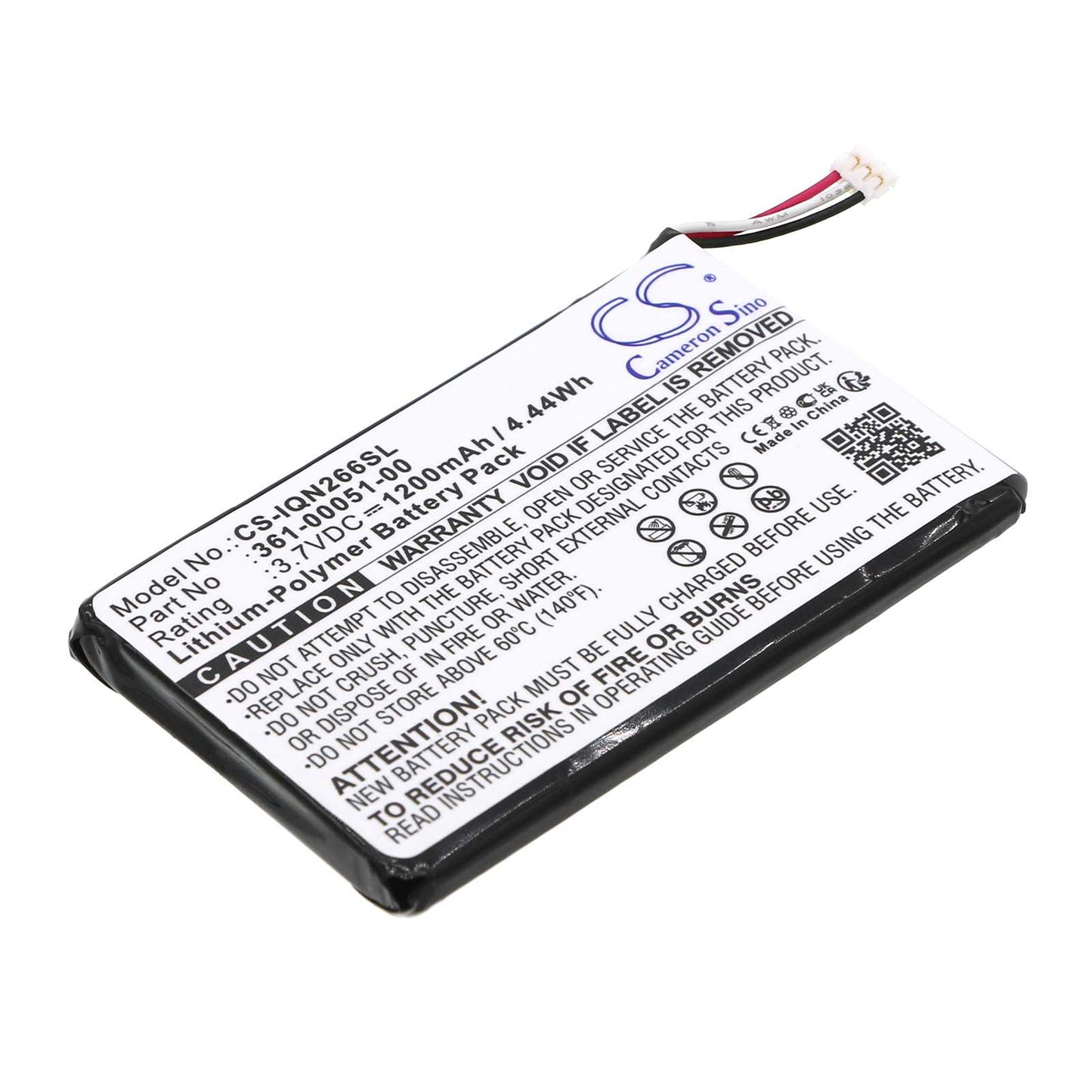 Batteria Li-Polymer 3.7V 2700mAh - CS-SMA120SL