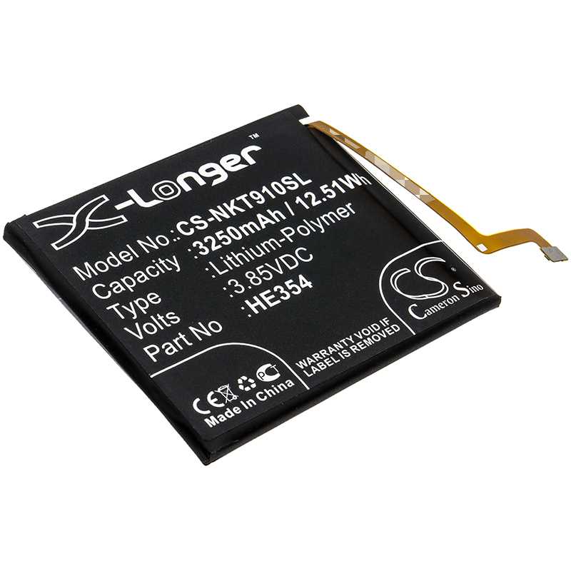 Batteria Li-Polymer 3.85V 3900mAh - CS-SMA207SL