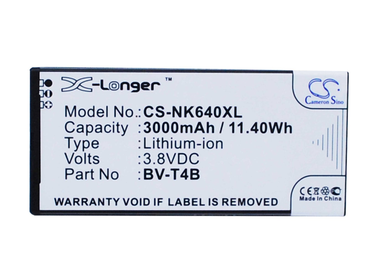 Batteria Li-ion 3.85V 1900mAh - CS-SMG388XL
