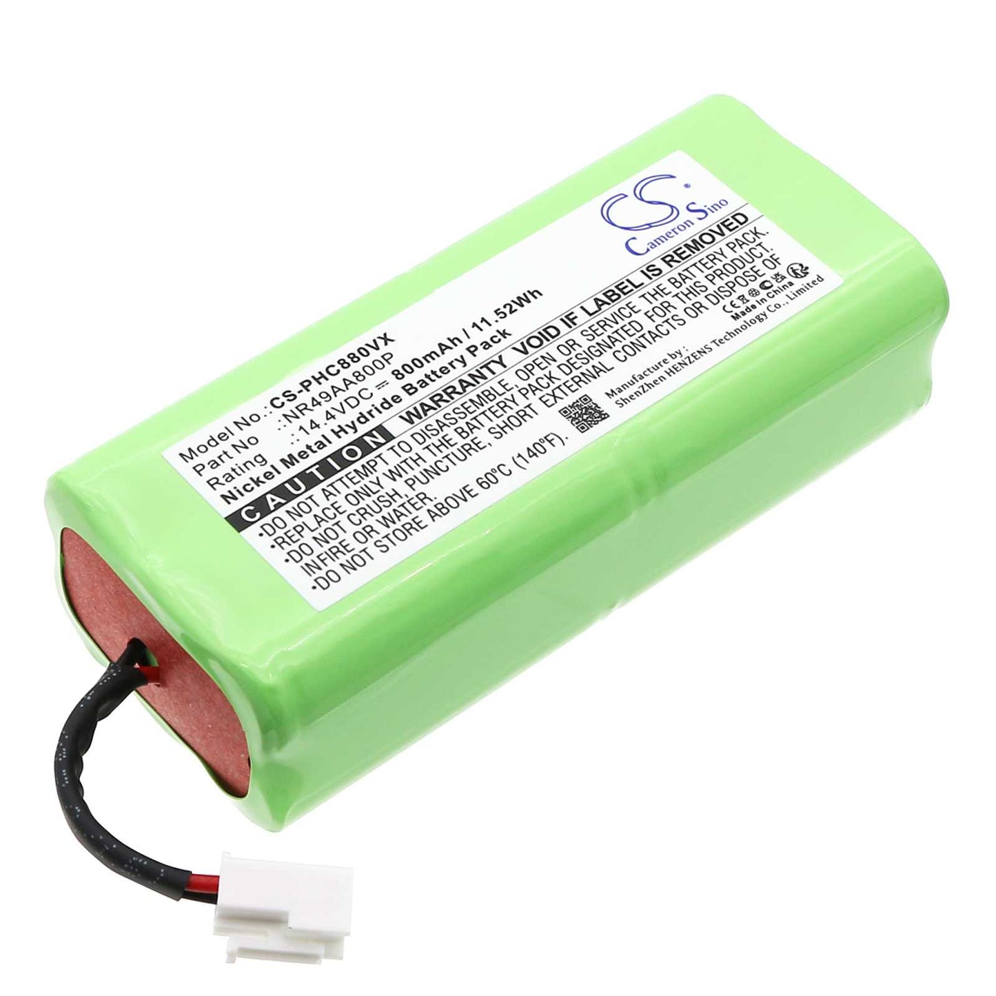 Batteria Ni-MH 14.4V 3000mAh - CS-SMR840VX