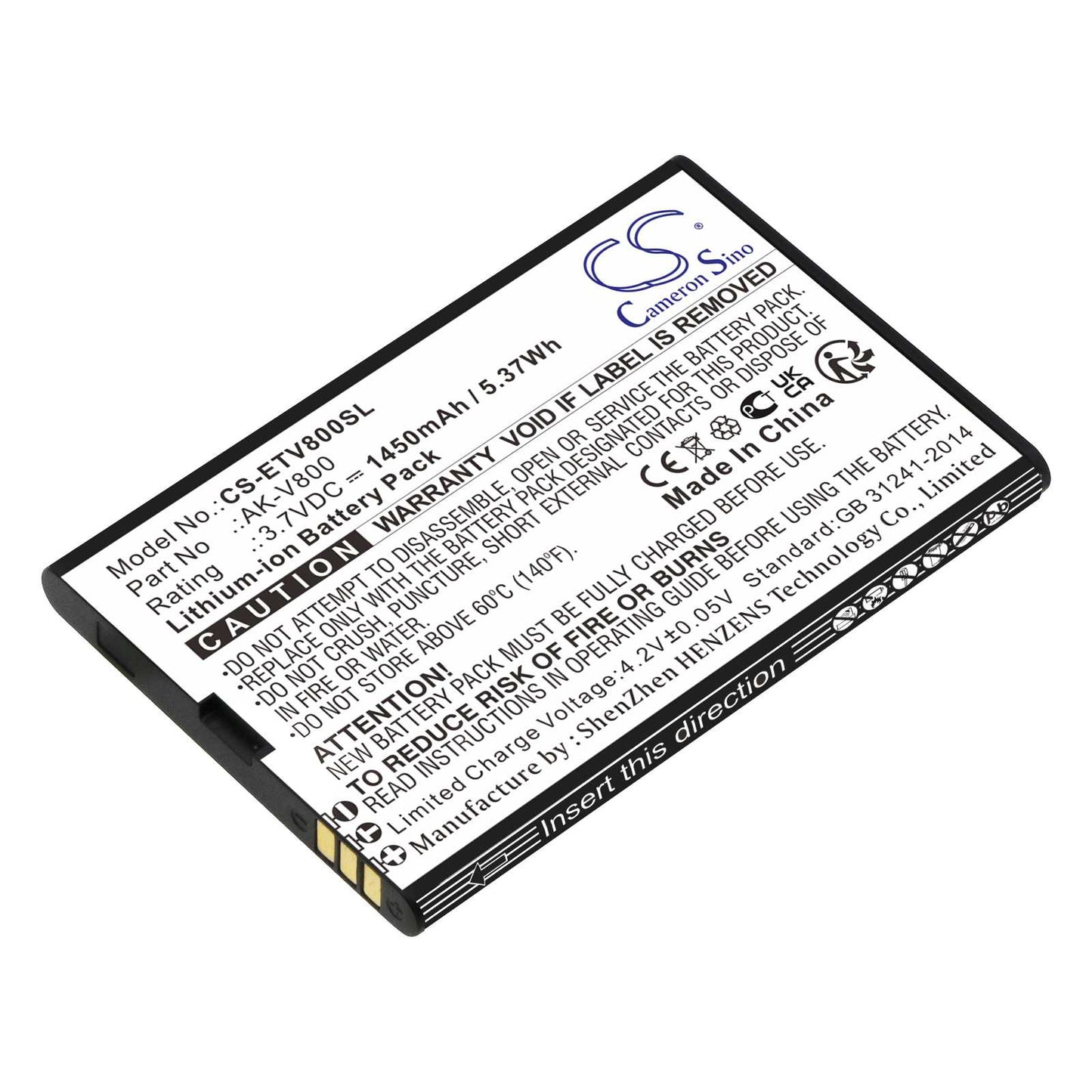Batteria Li-Polymer 3.88V 4900mAh - CS-SMS918SL