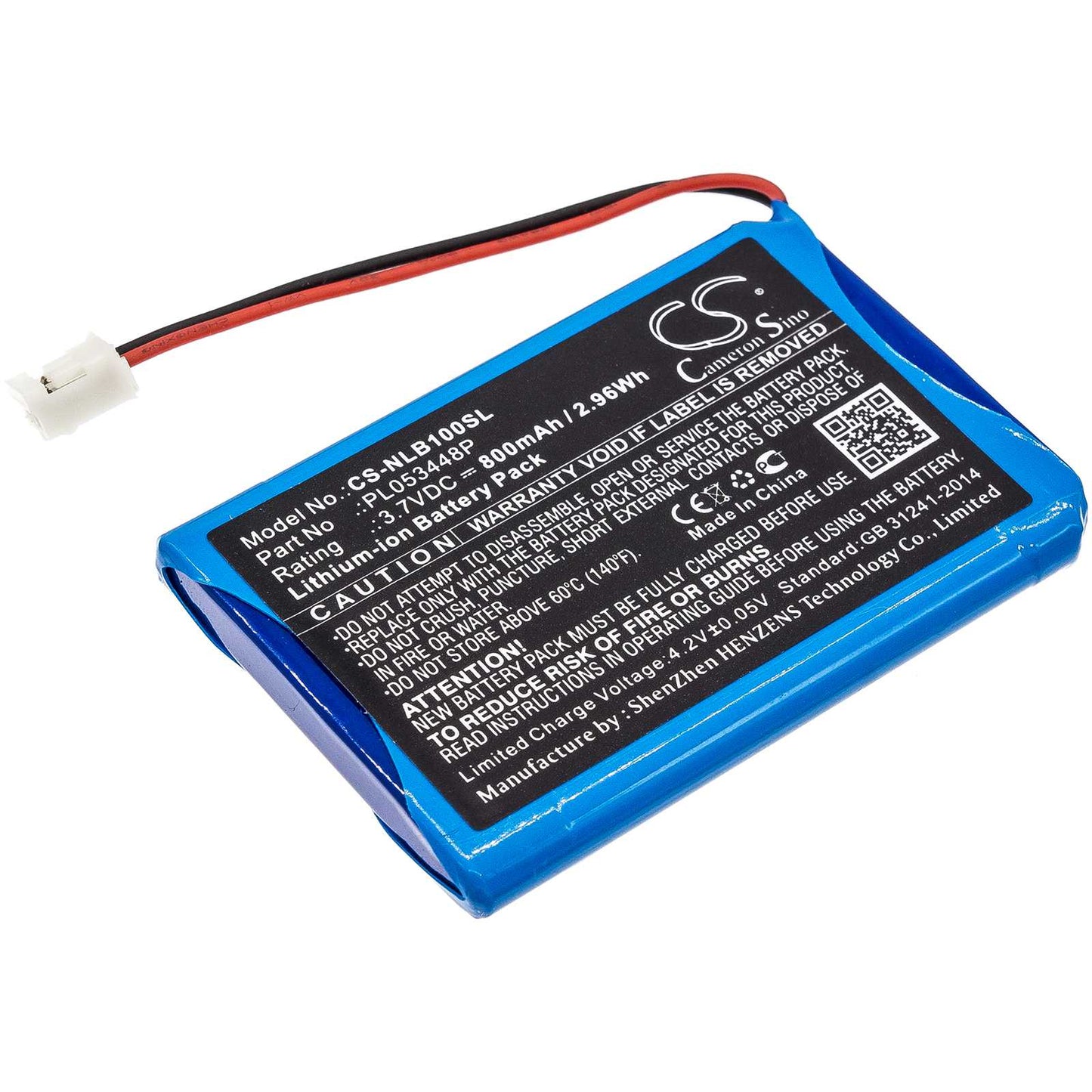 Batteria Li-Polymer 3.7V 220mAh - CS-SWF700SL