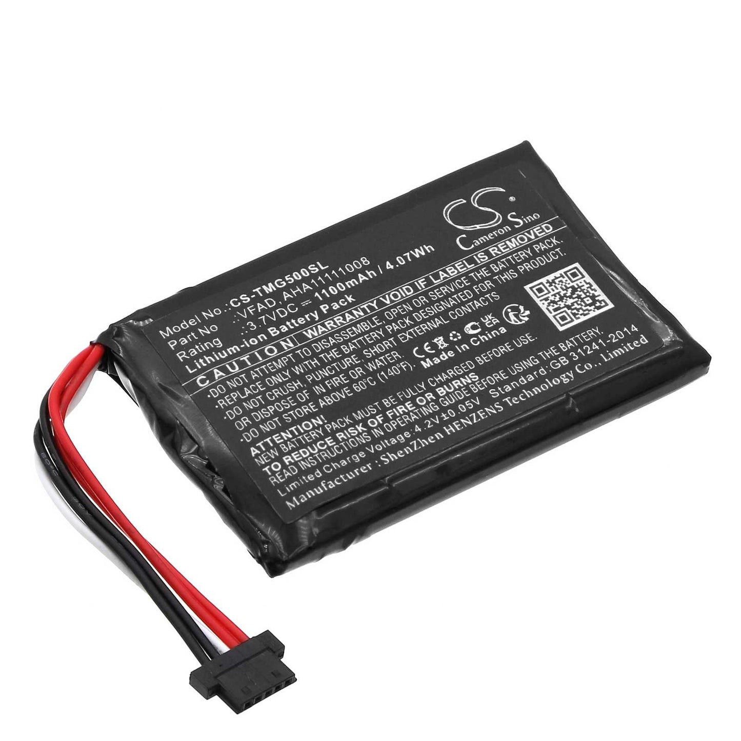 Batteria Li-ion 3.7V 1100mAh - CS-TMG610SL