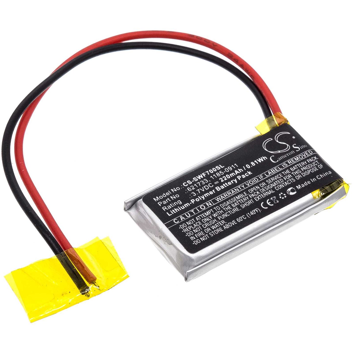 Batteria Li-ion 3.7V 1500mAh - CS-WMR500SL