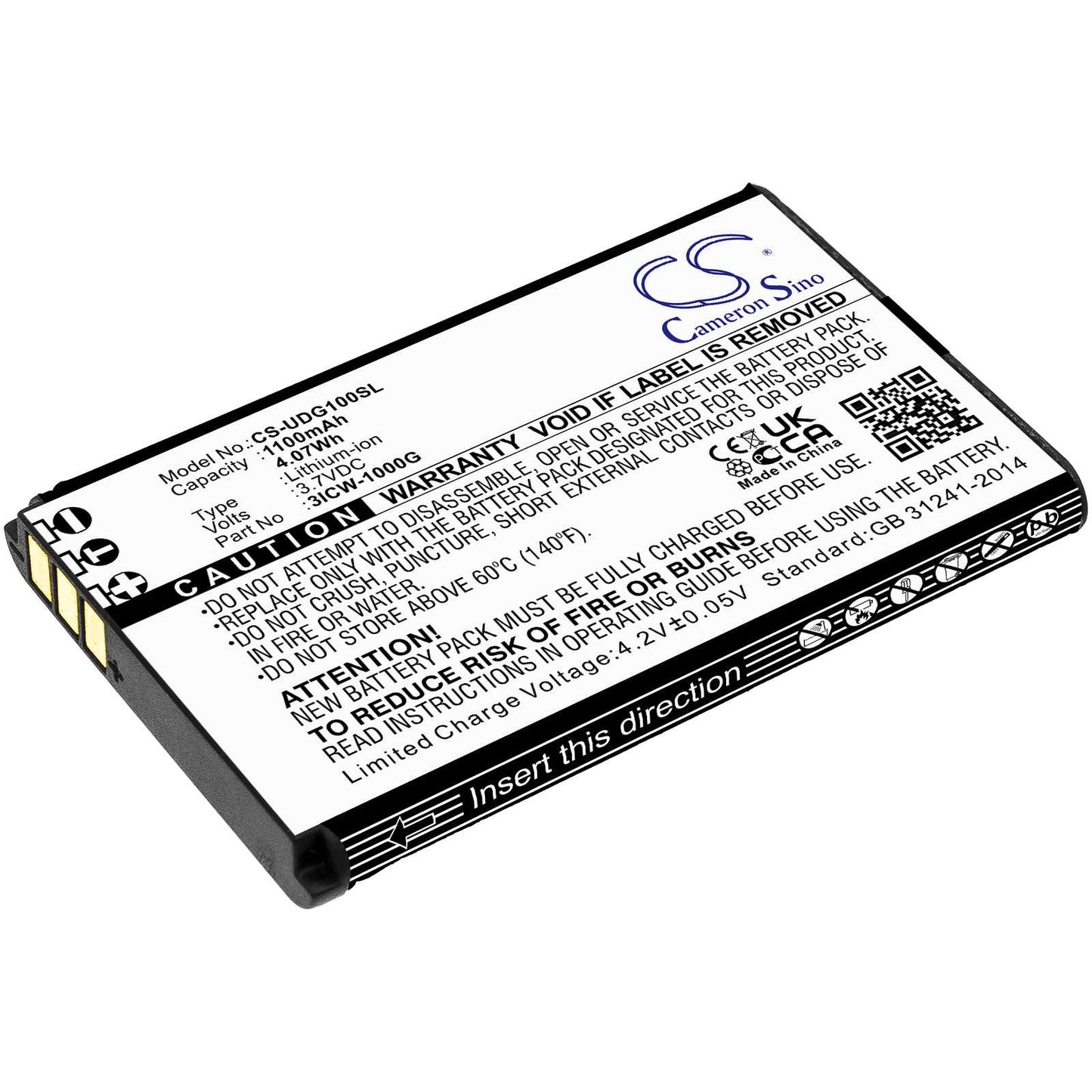 Batteria Ni-MH 2.4V 700mAh - CS-WSR300SL