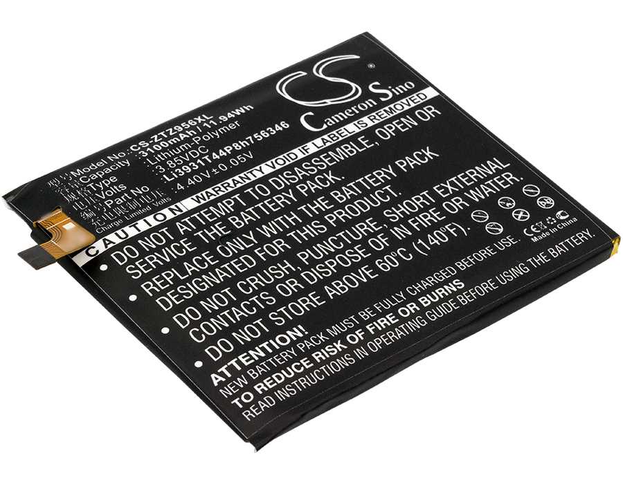 Batteria Li-ion 3.7V 1500mAh - CS-ZTA300SL