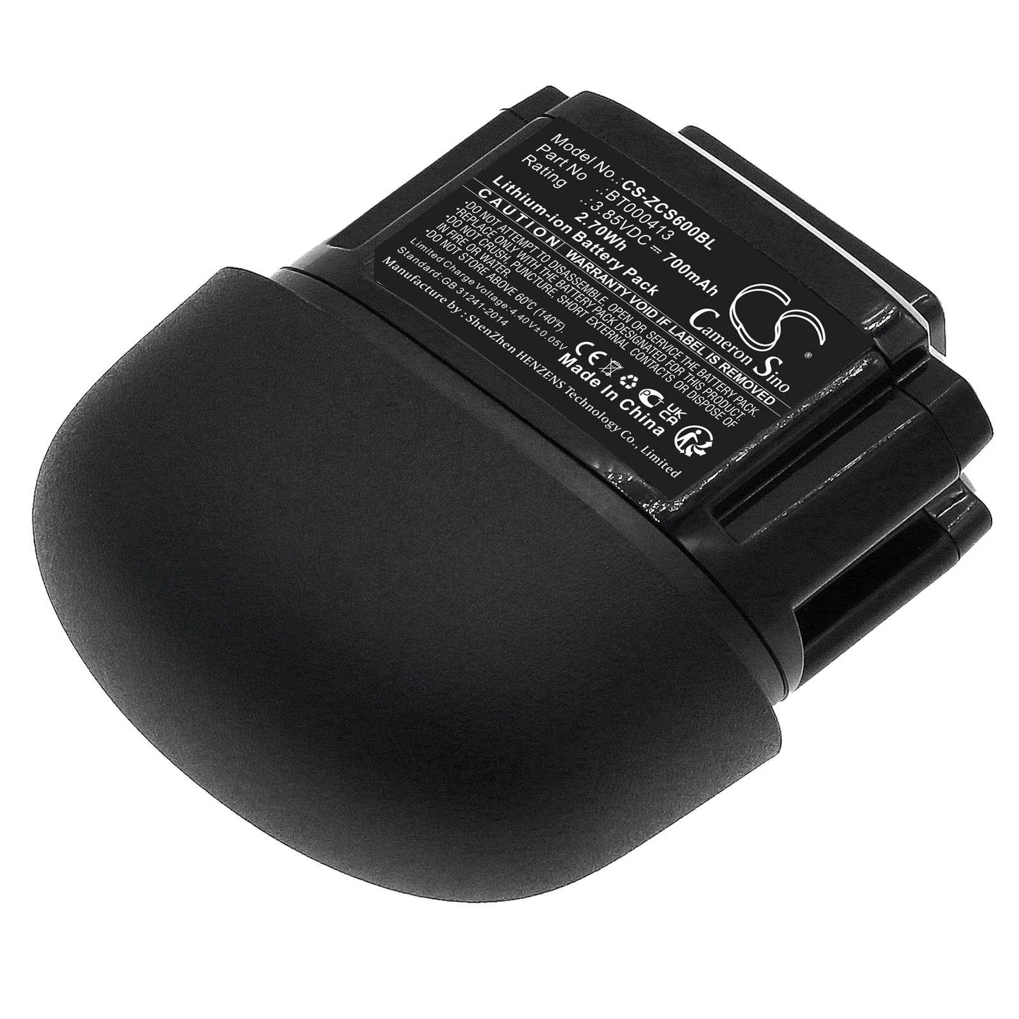 Batteria Li-ion 3.85V 6600mAh - CS-ZTC580BX